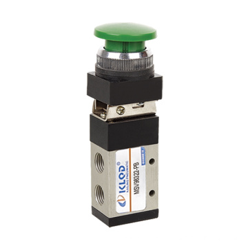 MSV983222PB KLQD Brand MSV Series Green Push Button Valve